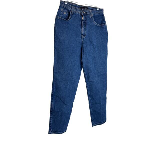 Gloria Vanderbilt Stretch Jeans Women’s 16 Medium Blue Denim High Rise Tapered - Picture 13 of 13